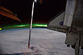 Polárna žiara pozorovaná z ISS