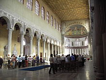 Santa Sabina, Rome, interior (5th century). Santa Sabina.JPG