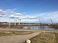 Bridge and ramps, from the New Hampshire side