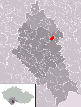 Localisation de Ševětín