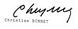 Signature de Christian Bonnet