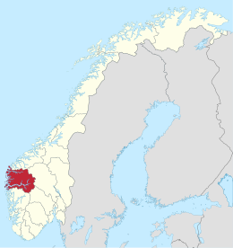 Sogn og Fjordane – Localizzazione