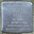 Stolperstein für Wilhelm Beck (Am Wildwechsel 10)