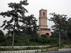 Glockenturm der Cantonment Church