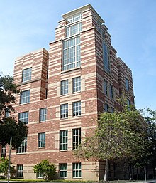 UCLA School of Law is one of the top ranked law schools in the United States. UCLA School of Law library tower 2 (cropped).jpg