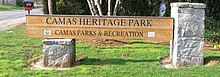 US-WA-Camas-Heritage Park-Main sign-tar.jpg