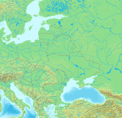 Geographic features of Eastern Europe