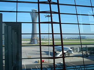 Terminal 3 control tower