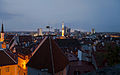 Vista panorámica de Tallin desde Toompea.