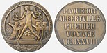 Medaille Albertville uit 1928