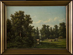 Koeien in een landschap, Museum Elburg