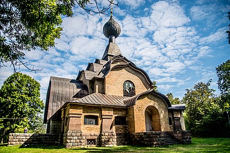 Церковь в Талашкине — модерн в храмовой архитектуре