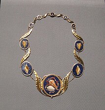 Ожерелье в античном стиле Каролины Бонапарт