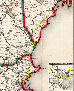 1849 Railroad Map of New England & Eastern New York, Cropped and with Eastern Railroad Highlighted.jpg