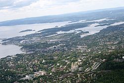 Skyline of Bydel Ullern