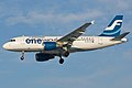 Airbus A319 společnosti Finnair v barvách Oneworld