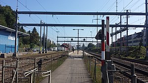 Bahnhof Seebach im September 2016