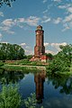 La torre del castillo en Brodnica, donde residía. El castillo fue demolido en 1785 por los prusianos.