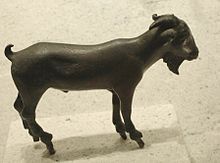 Bronze billygoat found in the deme of Kephissia, 5th century BCE, Louvre Bronze billygoat Louvre Br197.jpg