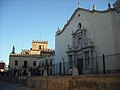 Fachada de la iglesia