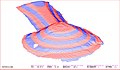 3DCGで描画。後円部方向から見る