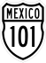 Carretera Federal 101.svg