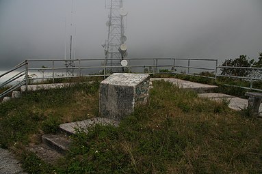 Àrea de vigia al cim Cerro de Punta