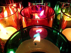 Christmas 2005 Candles
