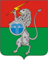 Coat of Arms of Suvorov rayon (Tula oblast).png