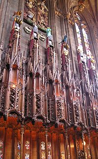 The chapel of the Order of the Thistle