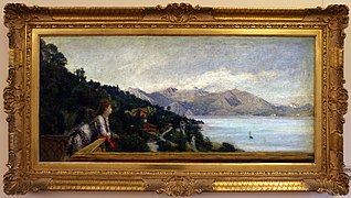 Ranzoni: Lago Maggiore, 1873