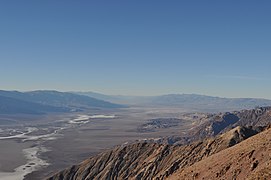 Dantes View des Death-Valley-Nationalparks diente als Kulisse für die Stadt Mos Eisley, die per Matte Painting eingefügt wurde.