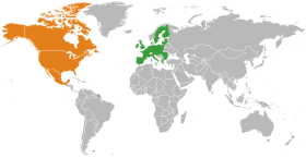 Accord de libre-échange nord-américain et Union européenne