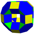 Densitatea acestui toroid (de genul 5) este −4 (exemplu: toroidul Stewart, V = 72, E = 168, F = 88)