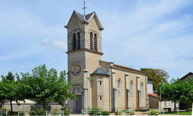 Vue générale de l'édifice.