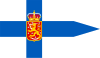 Флаг Финляндии 1918-1920 (Военный) .svg