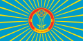 Flag of Nur-Sultan, used 2019–2022
