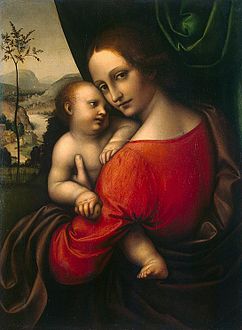 Марија са дететом, око 1520-1530