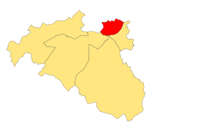 Location of the ward