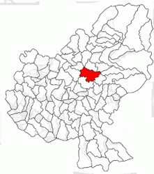 Gornești – Mappa