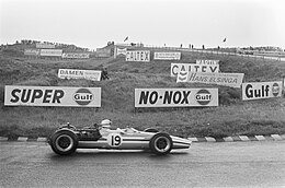 Bonnier the at 1968 Dutch Grand Prix