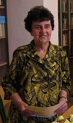 Hana Drábková během valné hromady Mensy ČR v roce 2005