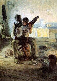 Henry Ossawa Tanner, The Banjo Lesson (darker).jpg