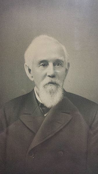 Picture of Hiram Walker from the archives of Hiram Walker and Sons, courtesy of the Wikipedia Commons