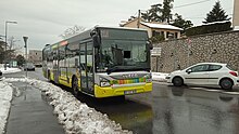 Iveci Bus Urbanway 12, n°114 sur la ligne M2