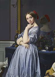 Jean Auguste Dominique Ingres, Louise de Broglie, Countess d'Haussonville, 1845[257]