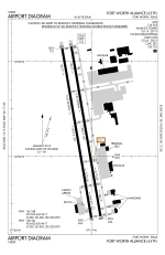 KAFW Airport Diagram.svg