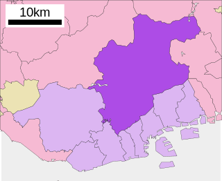 北区 (神戸市)位置図