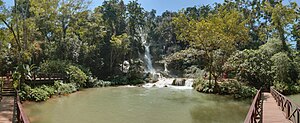 English: Kuang Si waterfalls, in the south of ...