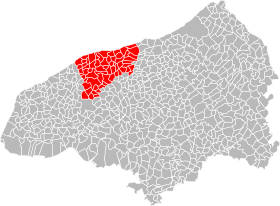 Localisation de Communauté de communes de la Côte d'Albâtre